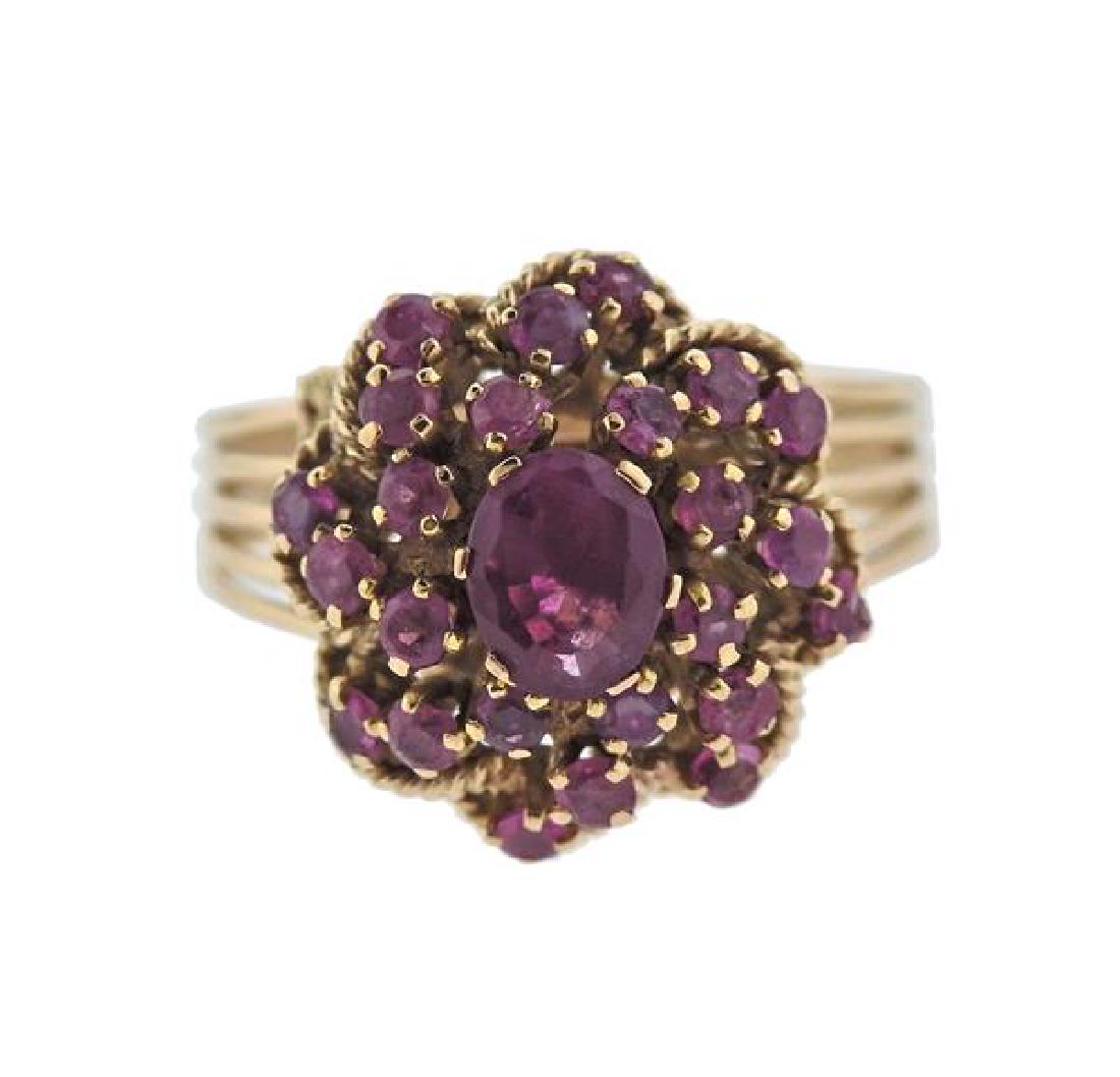 18K Gold Ruby Ring (1 of 4)