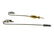 Art Deco Gold Diamond Stick Pin Lot of 2 - 3