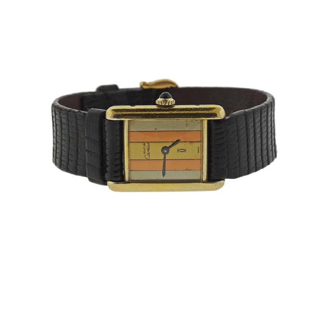 Cartier Must De Vermeil Manual Wind Watch (1 of 4)