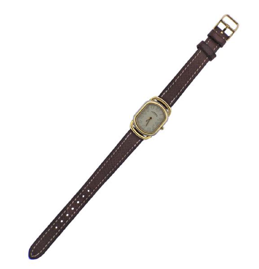 Hermes Gold Plated Steel Quartz Watch (1 of 4)