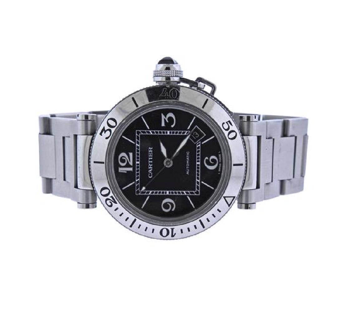 Pasha De Cartier Steel Automatic Watch 2790 (1 of 3)