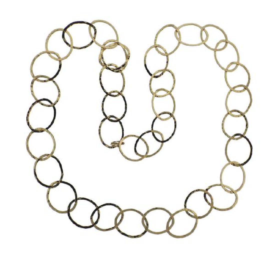 14K Gold Oval Link Necklace (1 of 3)