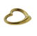 Tiffany & Co Peretti 18K Gold Open Heart Pendant - 2