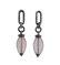 David Yurman Sterling Gold Diamond Quartz Dangle