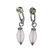 David Yurman Sterling Gold Diamond Quartz Dangle - 3