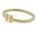 Tiffany & Co T 18K Gold Bangle Bracelet - 2