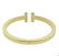 Tiffany & Co T 18K Gold Bangle Bracelet - 3