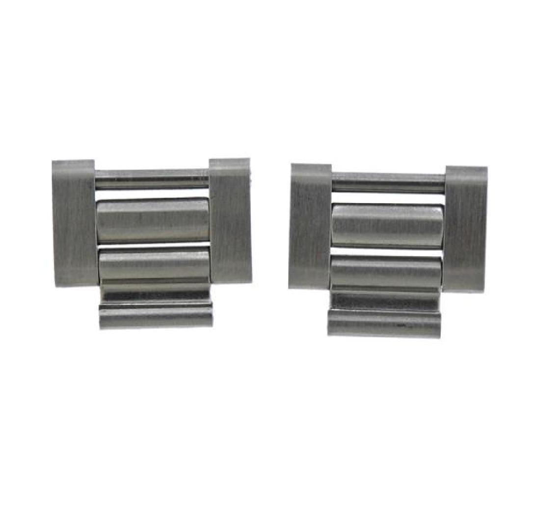 Rolex Watch  Stainless Steel Bracelet Links 2pc (1 of 2)