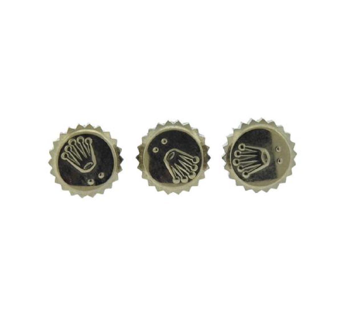 Rolex Watch Crown 6mm Lot of 3 (1 of 2)