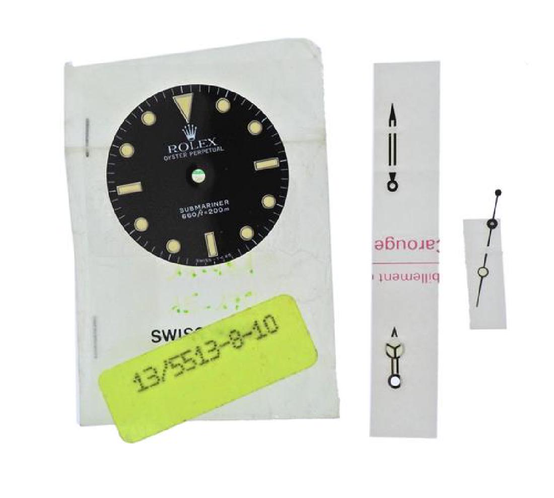 Rolex Submariner Watch Black Dial w. Hands 5513 (1 of 4)