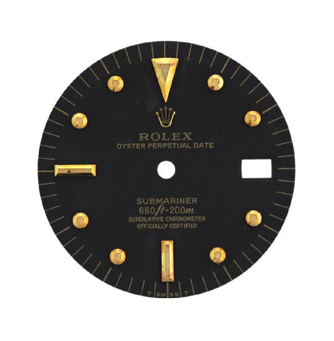 Rolex Oyster Date Submariner Watch Black Dial (1 of 3)