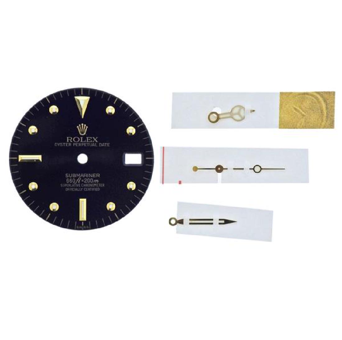 Rolex Submariner Date Blue Watch Dial Hands Set (1 of 4)