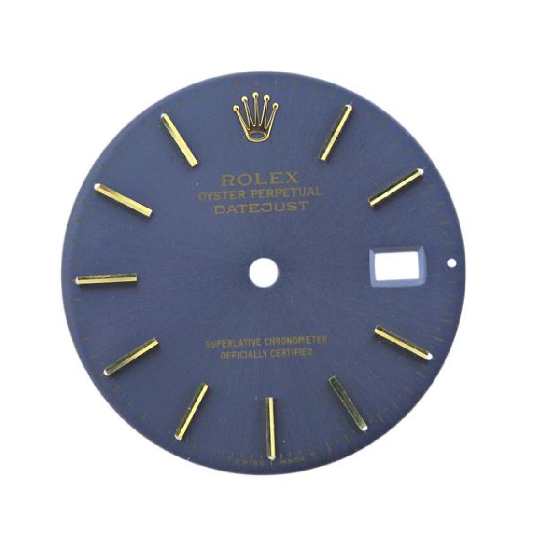 Rolex Oyster Datejust Watch Blue Dial 69170 (1 of 4)