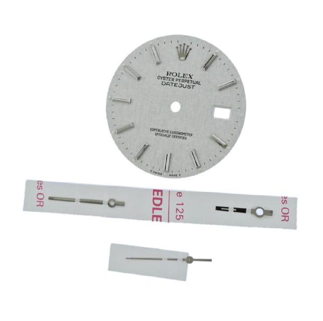 Rolex Oyster Datejust Watch Dial 3 Hands Set (1 of 5)