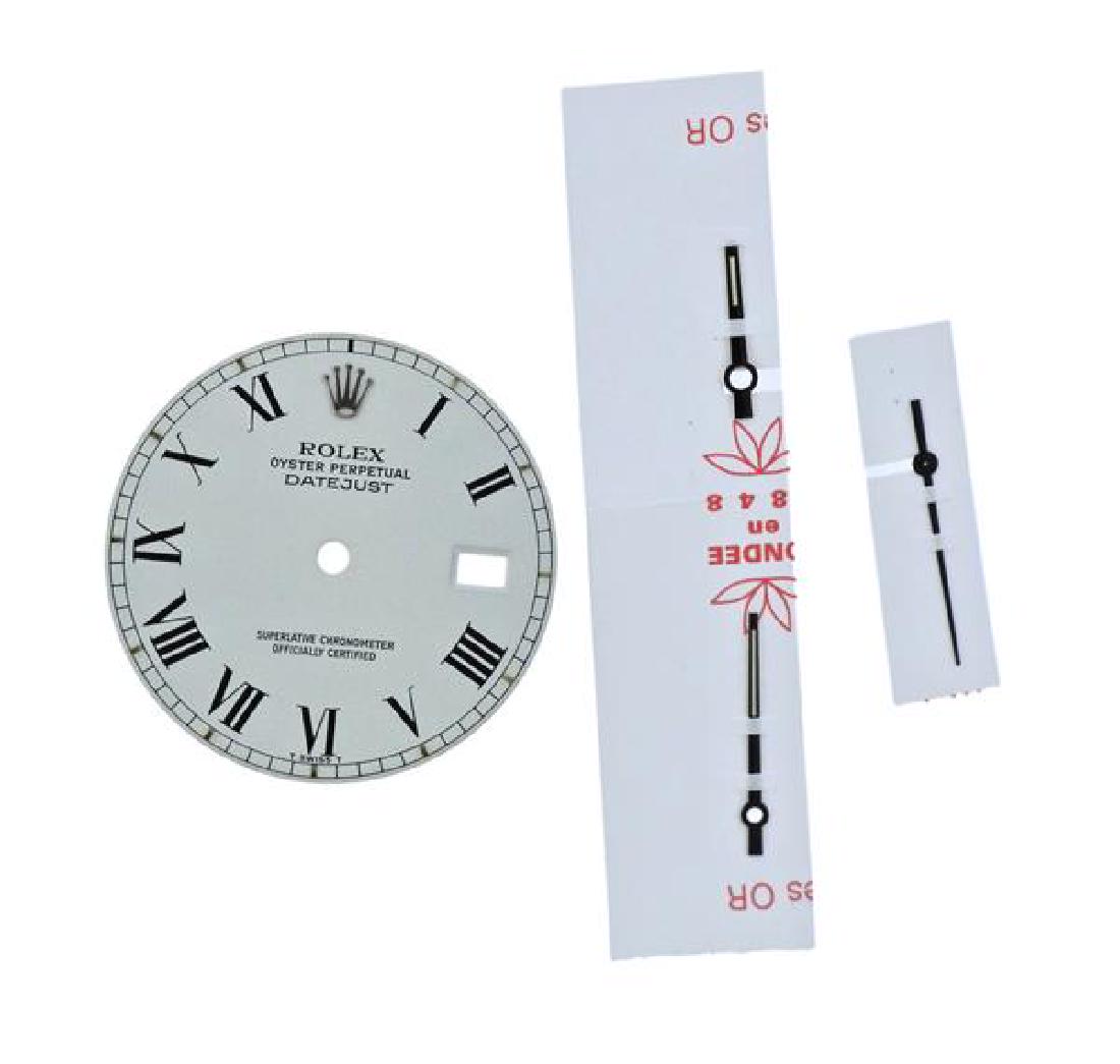 Rolex Oyster Datejust Watch Dial Hands Set (1 of 4)