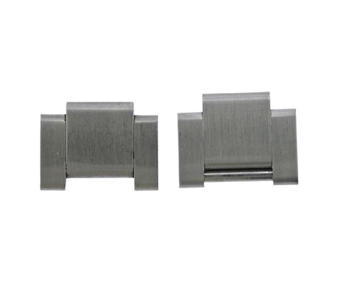 Rolex Watch Stainless Steel Bracelet Links 2pc (1 of 3)