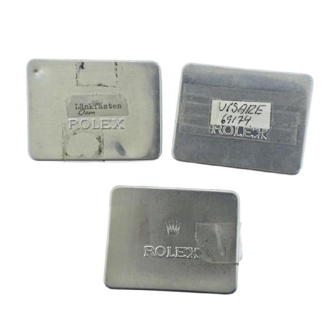 Rolex Aluminum Watch Parts Box Container Lot (1 of 1)