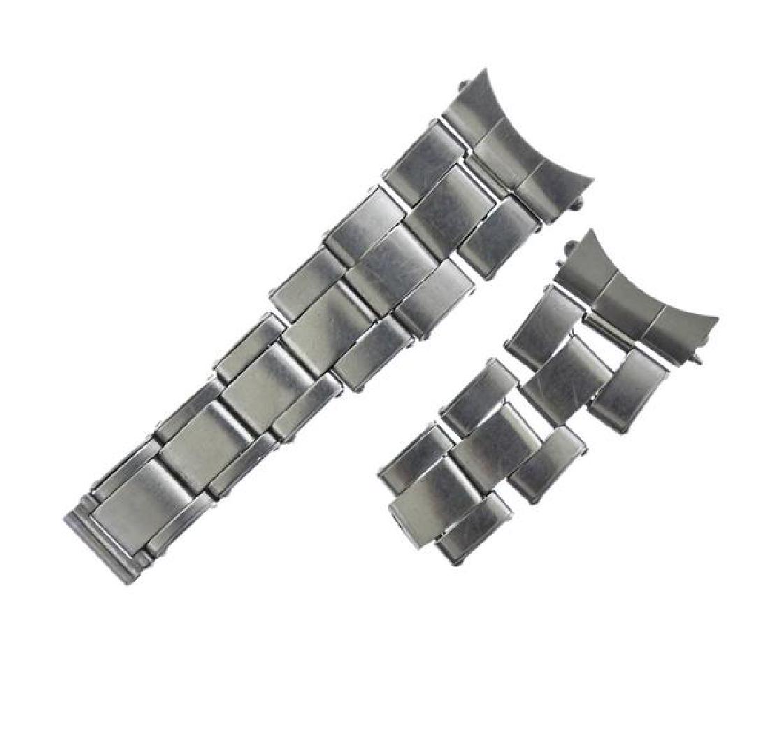Rolex Watch Stainless Bracelet Part with End Links (1 of 2)