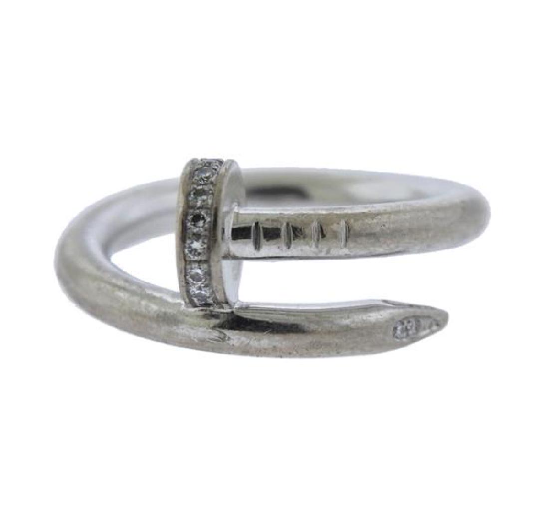 Cartier Juste Un Clous 18K Gold Diamond Ring (1 of 4)