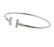 Tiffany & Co 18K Gold Diamond T Wire Bracelet - 2