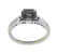 14K Gold Diamond Engagement Ring - 3