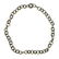 David Yurman 18K Gold Sterling Link Necklace