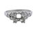 Platinum Diamond Engagement Ring Mounting