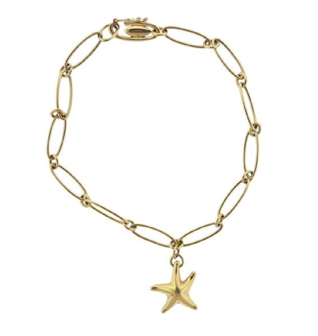 Tiffany & Co Peretti 18k Gold Starfish Charm (1 of 4)