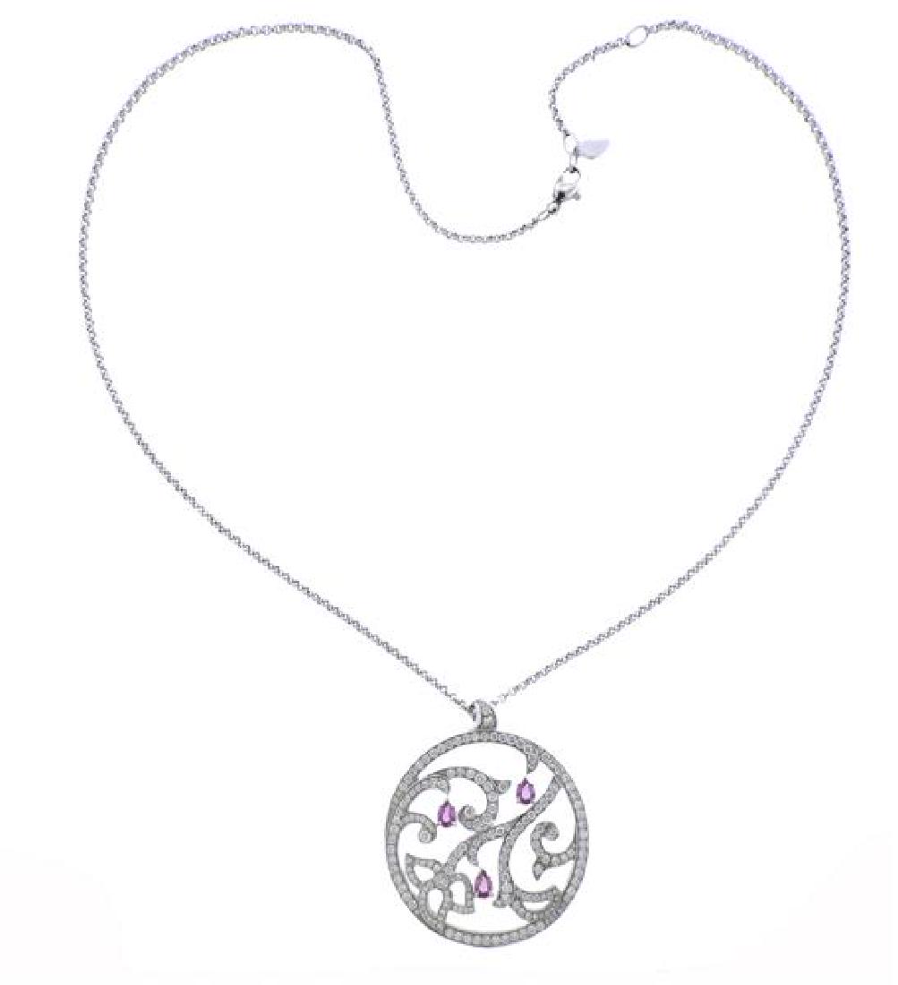 Piaget Limelight Gold Diamond Sapphire Pendant Necklace (1 of 3)