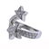 Chanel Comete 18K Gold Diamond Bypass Ring - 2