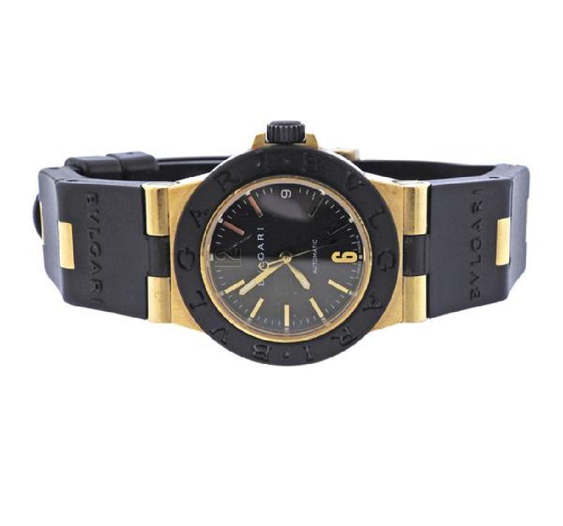 Bulgari Diagono 18K Gold Titanium Rubber Automatic (1 of 4)