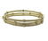 Judith Ripka 18K Gold Diamond Bangle Bracelet Set