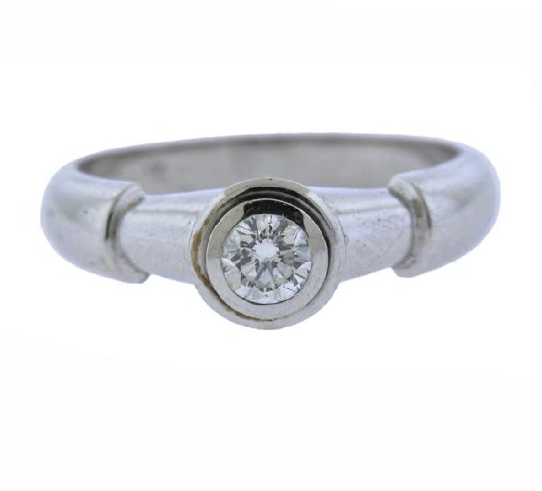 18K Gold Diamond Engagement Ring (1 of 3)