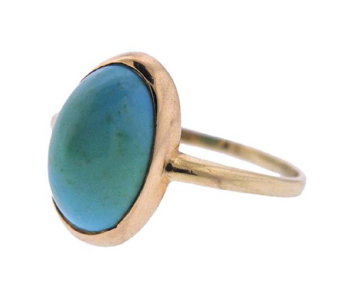 14K Gold Turquoise Ring (1 of 2)