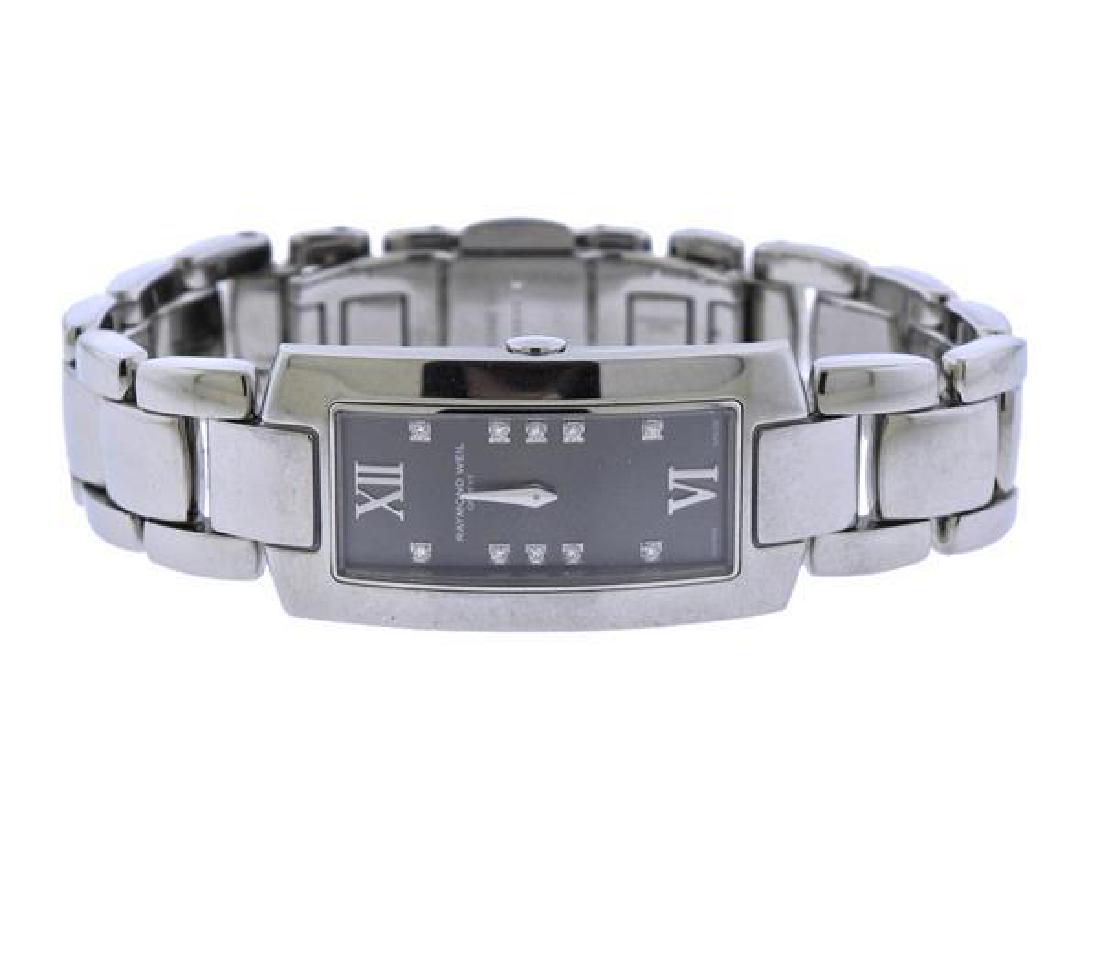 Raymond Weil Stainless Steel Diamond Quartz Watch (1 of 3)