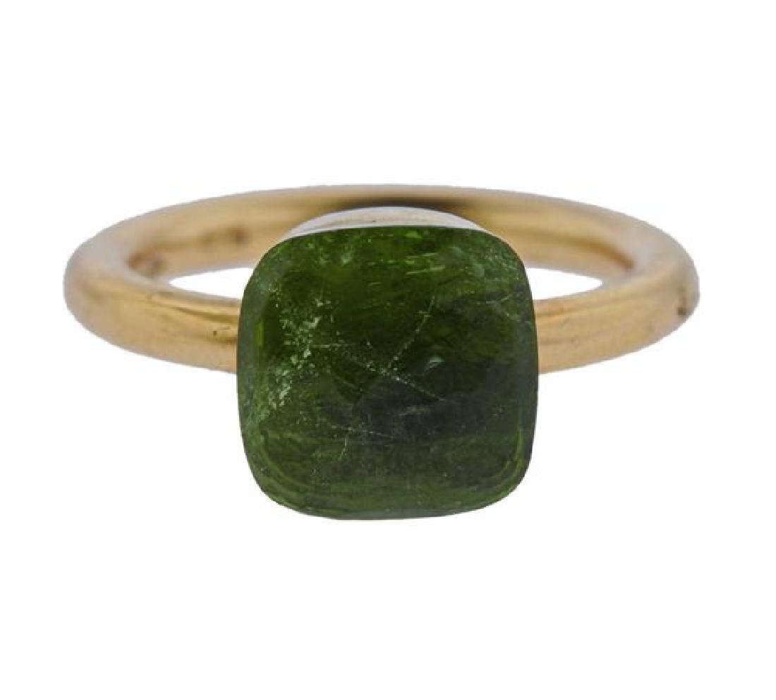 Pomellato Nudo Peridot 18k Gold Ring (1 of 4)
