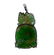 18k Gold Carved Jade Pendant - 3