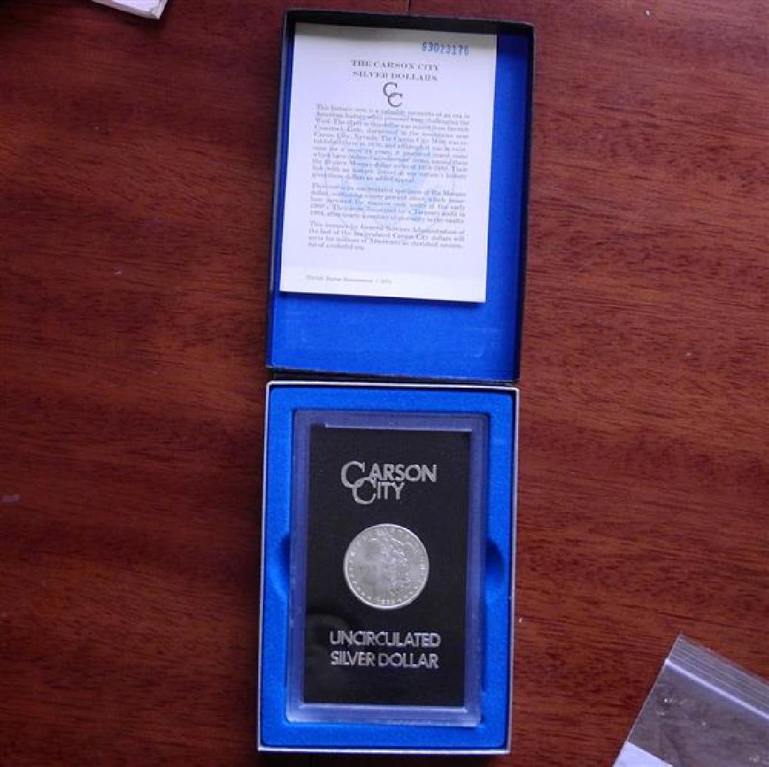 1883 CC Silver Morgan US Dollar Coin GSA (1 of 3)