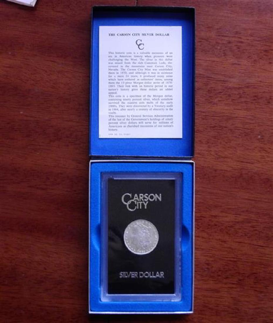 1882 CC Silver Morgan US Dollar Coin GSA (1 of 3)