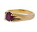 Certified 1.51ct Burma Ruby 18k Gold Ring - 2