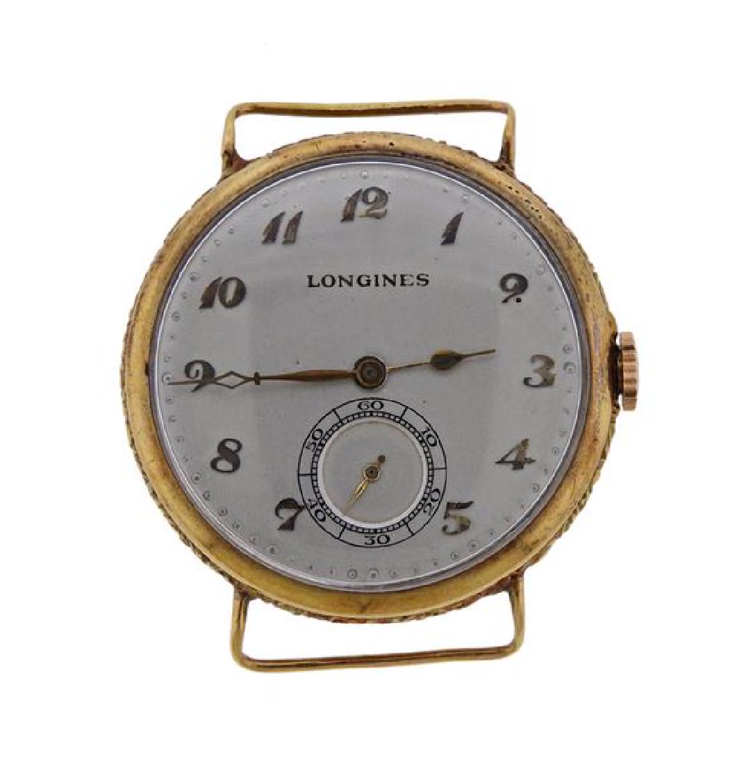 Longines 18K Gold Manual Wind Watch (1 of 3)