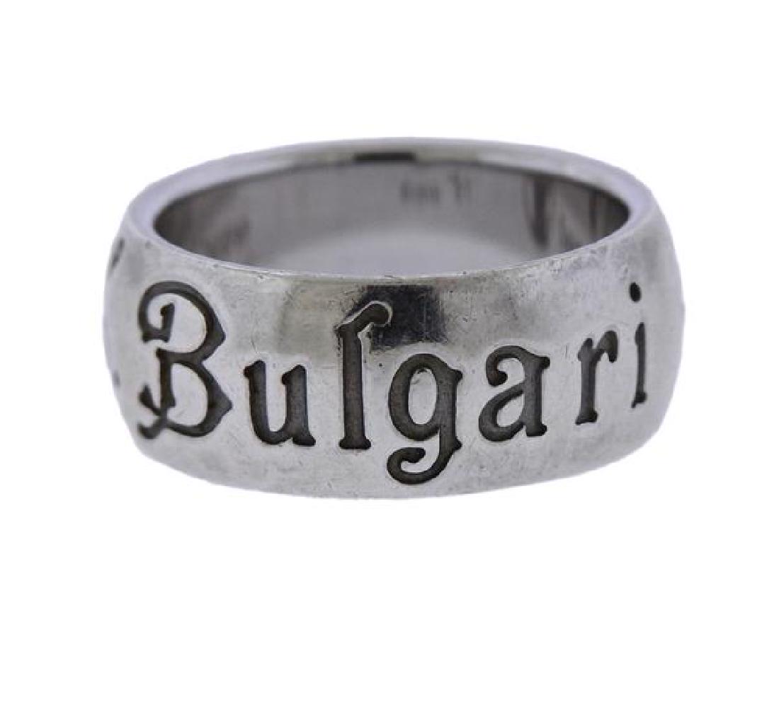 Bvlgari Bulgari Save the Children Sterling Silver Band (1 of 3)