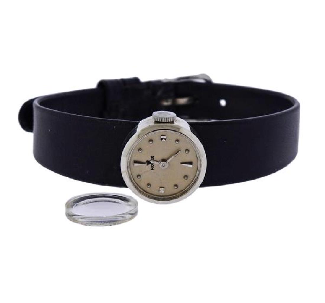 Vintage Rolex 18k Gold Lady's Watch (1 of 4)