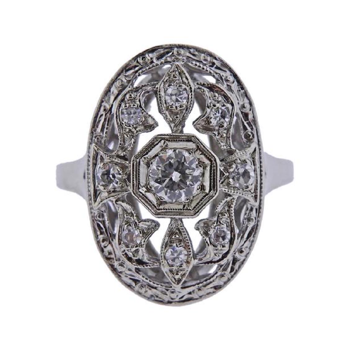 14k Gold Diamond Ring (1 of 3)