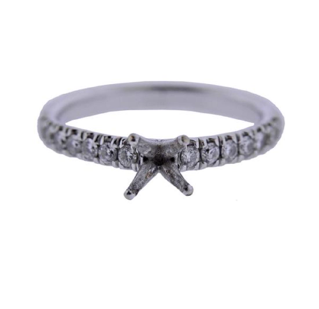 18k Gold Diamond Engagement Ring Setting (1 of 3)