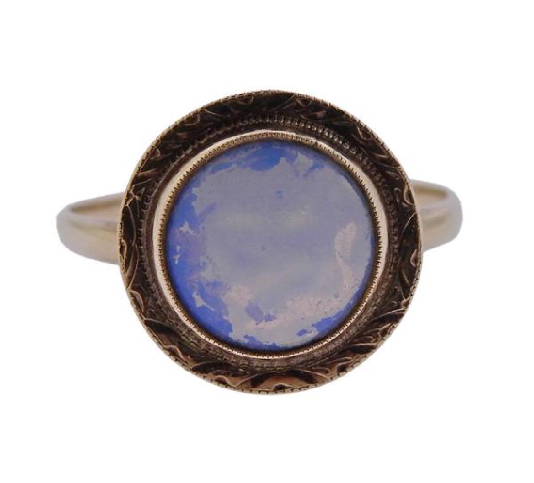 Antique 14K Gold Opal Ring (1 of 3)