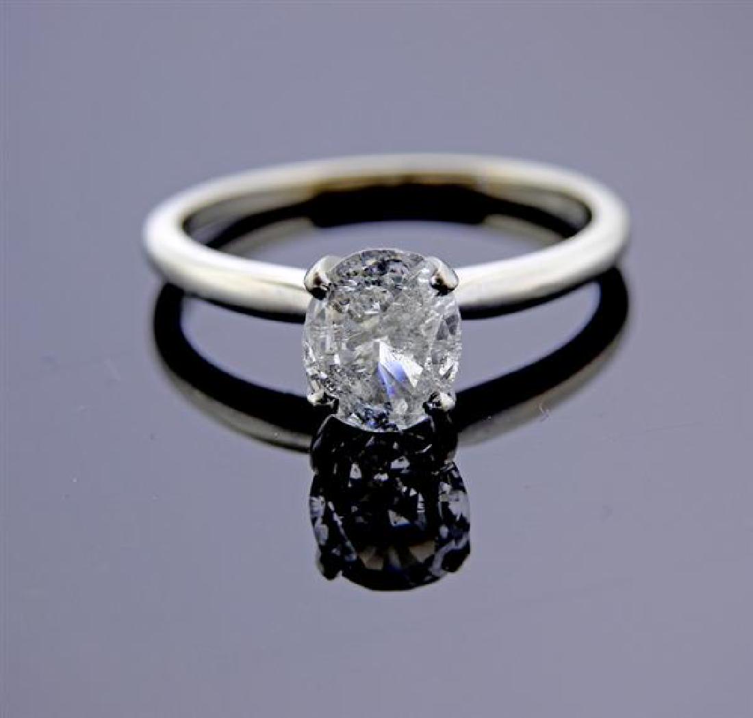 14k Gold Oval Diamond Engagement Ring (1 of 3)