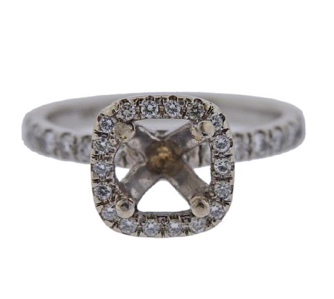 14k Gold Diamond Ring Setting (1 of 4)