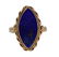 14K Gold Lapis Ring