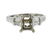 Platinum Diamond Engagement Ring Setting